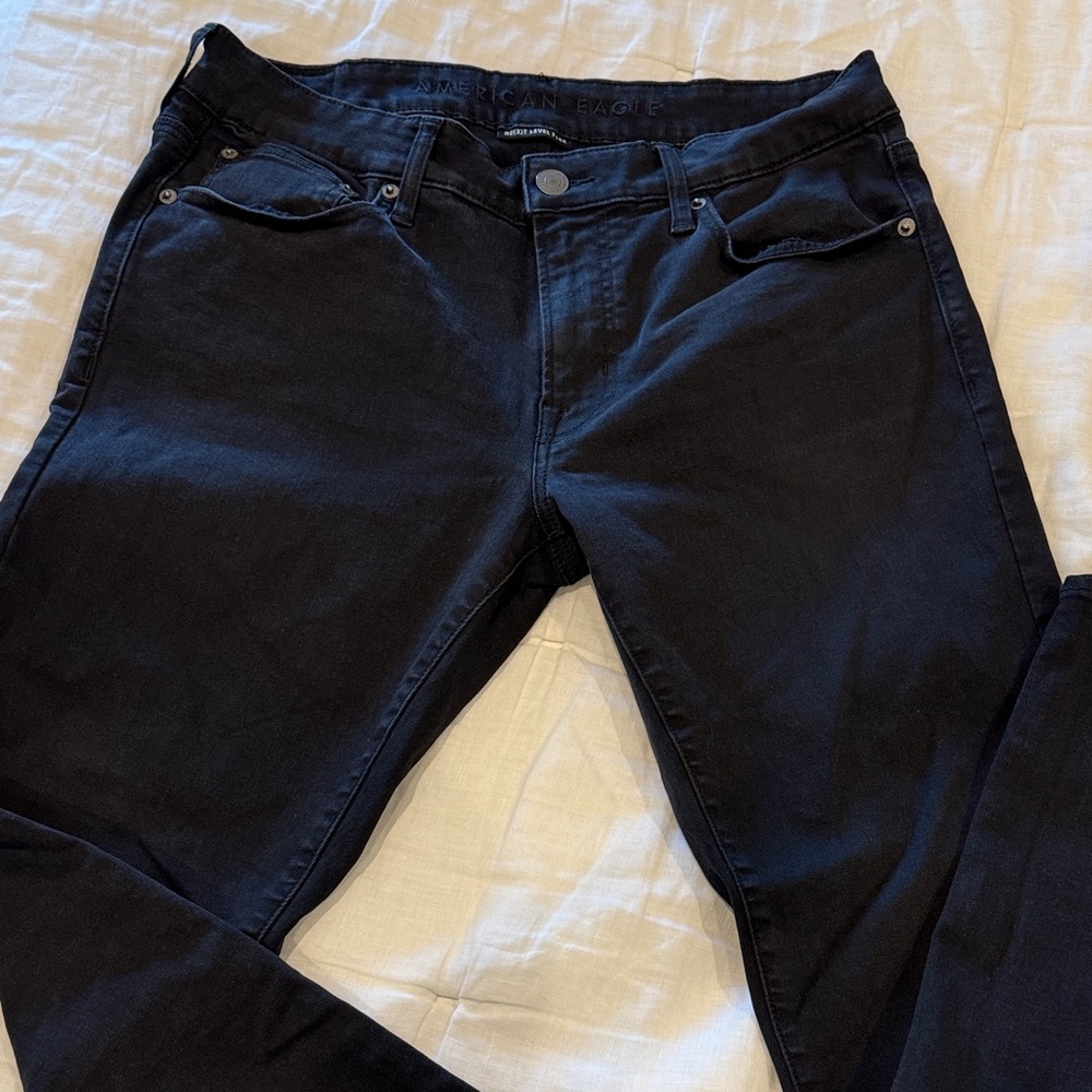 American Eagle Outfitters Black Denim Jeans